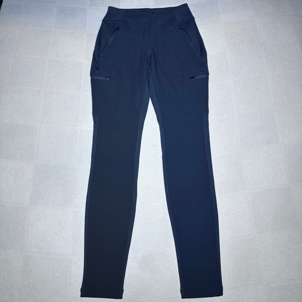 Athleta Headlands Hybrid High Rise Cargo Legging Womens 2 Tall High Rise Stretch